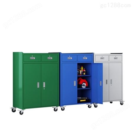 重型工具柜车间用铁皮柜门工厂汽修五金零件抽屉式收纳储物柜
