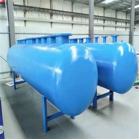 分集水器  碳钢工业空调机房 分水器 集水器  北京不锈钢分集水器 焊接式 河北可定制集水器