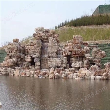 商洛假山 假山塑石定做 专门景观设计施工 景观工程