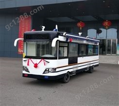 四川成都绵阳重庆雅安6- 8米大型移动警务车 流动便民服务车