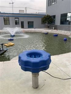 诚净厂家定制CJPQ0.75KW喷泉曝气机,360污水处理增氧曝气