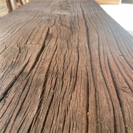 实木加厚复古纹理老榆木板材 不易风化 手工雕刻