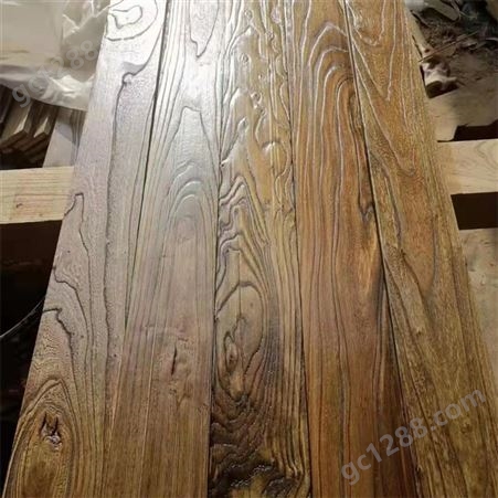 风化纹理老榆木板材 造型优雅大气 色泽美观 森祥