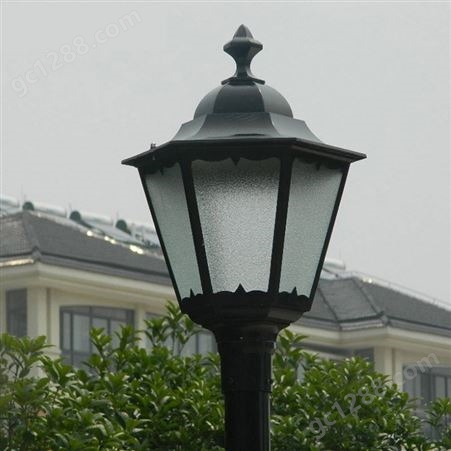 小区2.8米庭院灯 铸铝庭院灯路灯批发 铝型材庭院灯50W价格