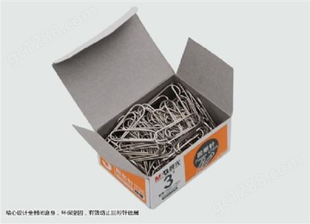 晨光ABS91696办公用3号金属回形针盒装10盒 办公用品 具