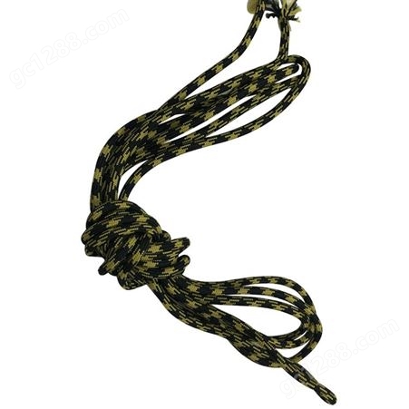 三兴丙纶绳 涤纶包芯松紧绳 宠物专用绳 彩色鞋带编织绳