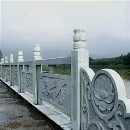 悦骐石业 工业雕刻石栏板 桥面石栏板 厂家供应