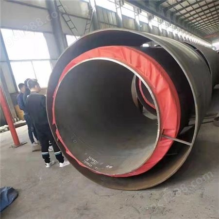 预制直埋钢套钢保温钢管 亿健管道 定制大口径 可配送到厂