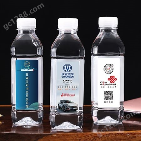 定制矿泉水 企业小瓶水订做多种规格瓶型贴牌 360ML