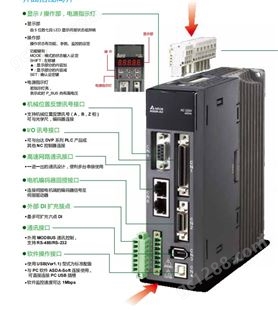 台达a2系列伺服驱动器ASD-A2-3023-M运动控制模式全闭环一级代理