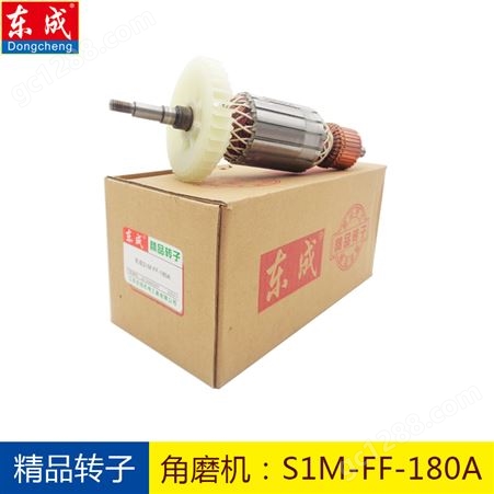 东成磨光机转子S1M-FF03-100A/04-100A05-100B东城角磨机电机配件