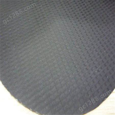 PVC夹网布 黑色0.53mm抗静电面料 风筒面料 排烟管用料
