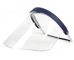 安全帽式防护面屏 82520 铝制面屏支架 高温作业防护面罩