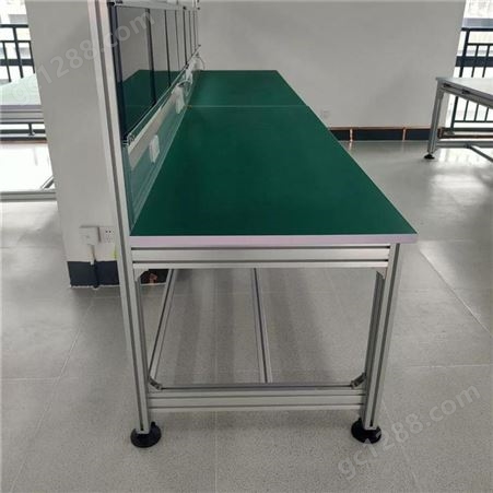 定制防静电铝型材工作台 样品试验台 车间检测桌