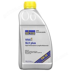 SRS SLV plus超力威5W30全合成PAO酯类进口柴汽通用C3机油VW504/507汽车发动机润滑油德国1L