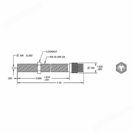 Dynalco 德纳科 磁性传感器/速度传感器 6 英寸 40-65V - M131-6