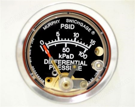 Murphy 摩菲 压力表 机械压力开关 带高/低触点 - A20DP-15