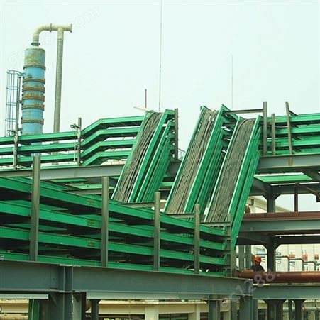 六安玻璃钢拉挤型材阻燃梯形桥架 槽式桥架