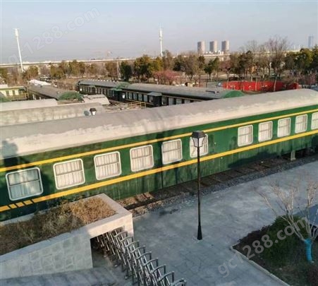 金笛机电 二手火车车厢改造改装 回收废旧火车厢