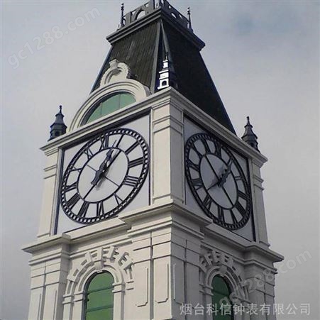 户外大型钟表 广场钟表生产厂家规格全 科信钟表规模企业