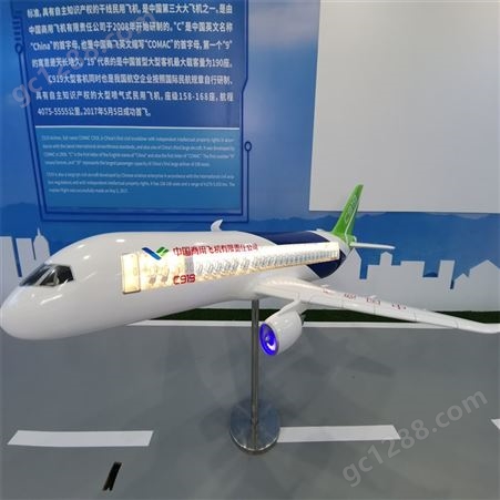 憬晨模型 大型飞机模型 飞机模型生产 博物馆景观道具模型