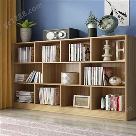 欧凯蒂 创意落地简约现代家用多功能客厅置物架 书柜定制