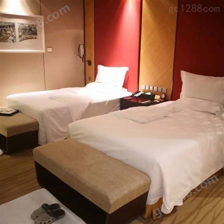 北京酒店床上用品、酒店客房布草订做厂公司